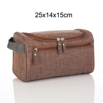 전문가 어린이 고등학생 메이크업 박스 가방 파우치 men necessaries hang make up bag oxford 여행 주최자 여성용 화장품 necessaries 253, 매트 브라운