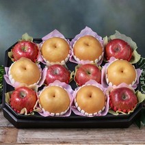 [당일배송/정성포장]팔각 사과 배 혼합세트 1호[사과6과+배6과 5.7kg내외] 과일선물세트 기념일