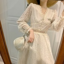 써스데이아일랜드 스타일 우아한 댄스 파티 보일 달콤한 자수 메쉬 관점 파티 아라