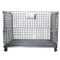 롤테이너 스태킹랙 운반용 랙 스텐 구루마 인테이너 대차, 입각80x60x64[5.0]50x50mm