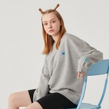 세서미스트리트 여성 자수 쿠키몬스터 맨투맨