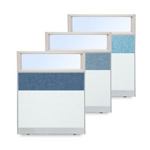 진웅파티션 PVC 45T 높이 1200 모든 사무실파티션 사무실칸막이 파티션 (부속별도), 선택4) 투톤상부유리 W(가로)800mm