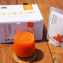 제주 구좌 당근 주스 제주도 쥬스 즙 100% 원액 10팩, 일반 당근주스 120g x 30팩