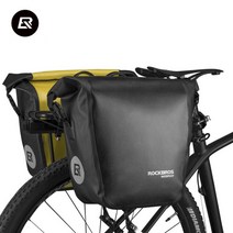 락브로스 풀 방수 18L 패니어 장거리 라이딩 여행, 옐로우, 1개