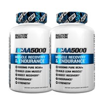 EVLUTIONNUTRITION BCAA 5000mg 캡슐, 240정, 2개