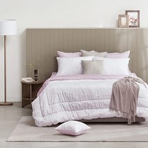 [알레르망] 브리엘 차렵이불 Q 단품 핑크