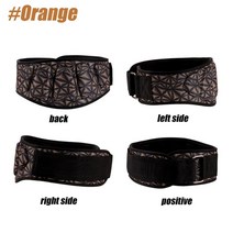 크로핏벨트 허리 복대 헬스 보호대 척추 남성용 역도 amp 피트니스 장비 운동을 위한 여성용 웨이트 크로스핏 운동선수용 체육관 powerlifitng, 주황색, m 허리 77-85cm