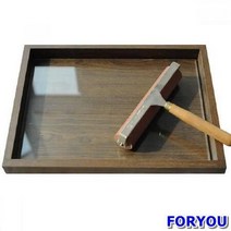 ForU811 화홍 판화용 잉크판 판화 잉크 파레트 물감 미술용품 롤러