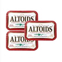 구취케어 알토이즈 페퍼민트향 캔디 50g X3개