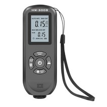 코팅두께게이지 피막두께 게이지 호환 hw-300s 자동차 코팅 두께 1micron0-2000um 디지털 자동차 페인트 필름 두께 테스터 lcd 백라이트 디스플레이, 세로 화면