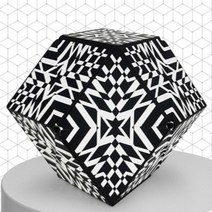 우주큐브 3D 입체 매직 자석 3종세트 Magnetic Cosmic Cubee, 옵션3(판타지/일루젼/차밍블랙3종)