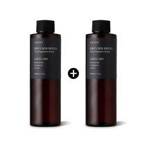 1+1 에이센트 실속형 디퓨저 리필 200ml 2구, 09 우디레인*2
