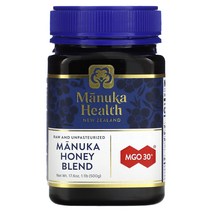 마누카 헬스 꿀 혼합물 MGO 30+ 500g1.1lb, 1.1 파운드