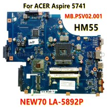 70 LA-5892P Acer ASPIRE 5741 5741G 5742 5742G NV59C 노트북 메인보드 HM55 DDR3 MBPSV02001 MB.PSV02.001 100%