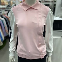 엘르골프 사이드 단추 포인트 티셔츠