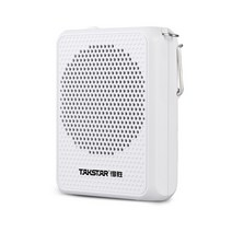 무선 핀 마이크 블루투스 콘덴서 TAKSTAR E126A 유선 마이크가 있는 휴대용 음성 앰프 라우드 스피커 AUX 8W 교육 투어 가이드 용 고출력 포함, 하얀색, 02 WHITE