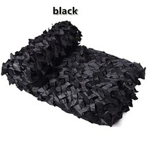 야외차양차광막그늘막 강화 카모플라주 그물 사냥 자동차 화이트 그린, BLACK+3x10m