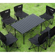감성 캠핑 의자 테이블 세트 접이식 휴대용 캠핑용, 흰XL x2