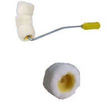 파이프로라(리필카바) 리필로라 둥근파이프 기둥칠용 페인트롤러 도장 도색, 파이프로라 리필카바, 1개