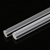 아크릴봉 투명막대 밀대 투명 아크릴 퍼스펙스 원형 막대 2mm 350mm, 3x500mm 1pc
