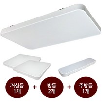 led 방등 거실등 주방등 시스템 15평대 조명세트 주택 아파트 삼성칩, 주광색