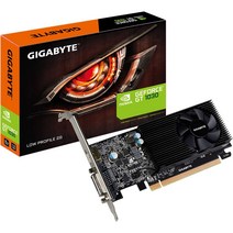 기가바이트 지포스 GT1030 GV-N1030D5-2GL 로프로파일 2G 컴퓨터 그래픽 카