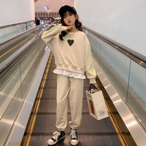 베베초롱 여아 봄옷세트 2022 하이틴 키즈 인플루언서 패션 패션 패션 아동 봄·가을 스포츠 투피스