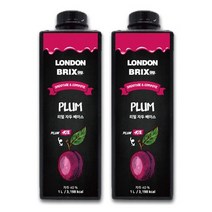 런던브릭스 리얼 자두 베이스 1L 2개, 1000ml