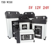 전기 전력공급장비 512 24 V 볼트 전원 공급 장치 AC DC 5V 스위칭 5A 10A 16A 33A 220V ~ 실외 방수 SMPS, 06 5V 70A 350W