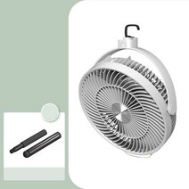 샤오미 EDON 다기능 캠핑 무선 선풍기 써큘레이터 E708P 무드등, 04표준버전-화이트