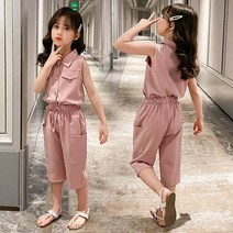 강아지 점프 슈트 여름 2021 의류 세트 복장 아동복 반팔 바지 3 4 5 6 7 8 9 10, 05 0694575-1_05 9