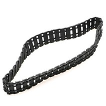 RC카 타이어 1pcs 3637425766cm 폐쇄 고무 트랙 diy 탱크 모델 로봇 완구 트랙 타이어 rc 크롤러 추적 차량 타이어 액세서리, 66x2.5cm