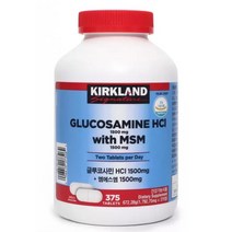 커클랜드 커클랜드 시그니춰 글루코사민HCI 1500mg+엠에스엠1500 mg, 1개