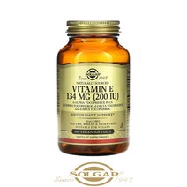 솔가 비타민E 134mg 200IU d 알파 토코페롤 100베지소프트젤