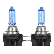 배 H11B 55W 자동차 할로겐 빛 헤드 라이트 전구 램프 순백색 6000K DC12V, 보여진 바와 같이, 하나