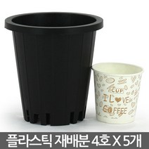 중형 플라스틱 재배분 7호(5개) - 원형 화분 플분 녹차 양란 난화분 란화분 난재배분 양란화분 난재배 녹차재배분 긴화분, 01_청운_재배분(4호) X 5개