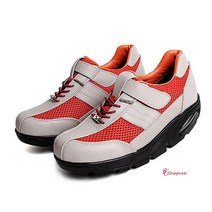 여성키높이운동화 엄마 워킹 가죽 건강화 여자stu585