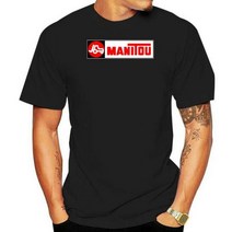 Manitou 지게차 티셔츠 Sz S - 빅사이즈, XXL, Men black