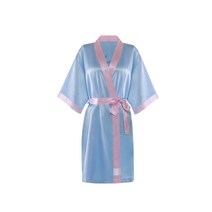 제스타임 포니테일 투어걸 골프 샤워가운 로브 블루