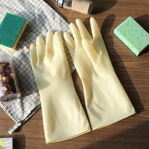 천연 라텍스 삶아쓰는 무공해 고무장갑 10매, M사이즈 (10매)