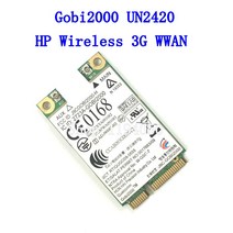 무선 3G WWAN 네트워크 카드 2540P 2740P 8440P 8440W 8540P 8540W 8740P Gobi2000 UN2420, 한개옵션0
