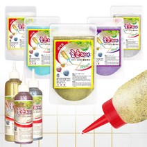 100% 국내생산 셀프줄눈제 욕실리모델링 줄눈 셀프시공 줄눈하나, 은펄, 바닥용, 1개