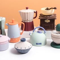 미니 아날로그 타임 키퍼 종 쿠킹 수업타이머, 메탈릭그린