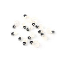 14pcs 낚시로드 와이어 링 낚시 라인 가이드 링 실리콘 다른 크기 1-14, 1개, 보여진 바와 같이