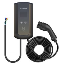 휴대용발전기 캠핑용파워뱅크 16a 32a ev 충전 스테이션 11kw 22kw 플러그, 32a 22kw 월박스, 5m 케이블이 있는 type2