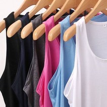 사계절 필수 나시 티 모음 민소매 롱 박시 빅사이즈