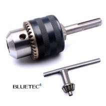BLUETEC 원터치 드릴척 1.5mm~13mm 육각 생크 HEX 6.35 어댑터 세트 임팩 드릴 임팩드릴 임팩트드릴 나사산척 셋트 드릴척핸들 포함 아답타 1_2-20UNF 드릴척셋트 드릴척세트 SET 샹크, 1개