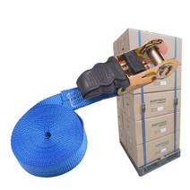 파렛트 캠핑 화물 운반 조임 고정 결합 진동 방지 벨트 밴딩 깔깔이 로프 라쳇, 5M, 1개