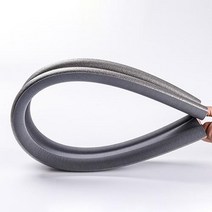 도어 냉기키퍼 틈새차단 문풍지 방음 단열 방문틈막이, 그레이(1067)