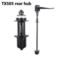 shimano tx505 rt10 160mm 허브 로터 8 9 10 speed mtb 산악 자전거 센터 잠금 32 홀 비드 디스크 브레이크 자전거 사이클 허브, tx505 후면, tx505 후면